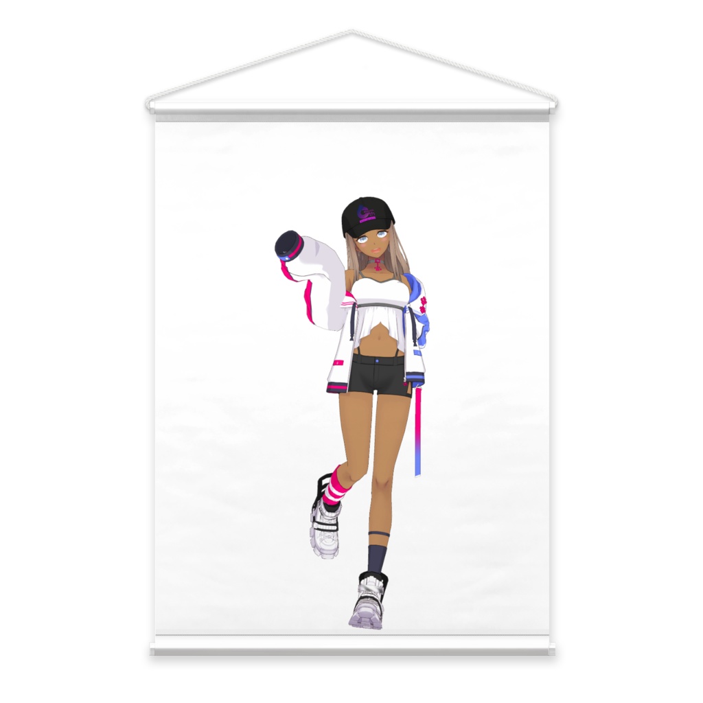 【キコンたん】02月記念日-タペストリー-G0529