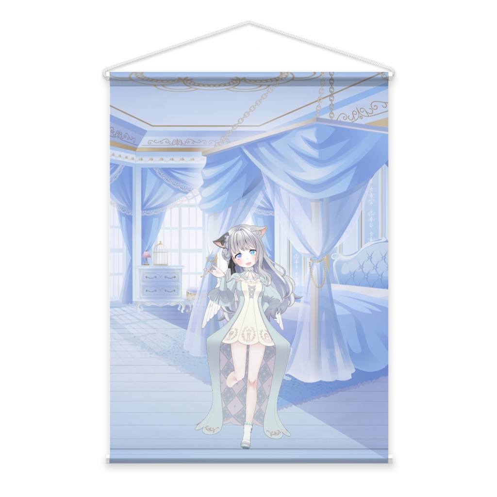 【ﾇ】02月記念日-タペストリー-G0530