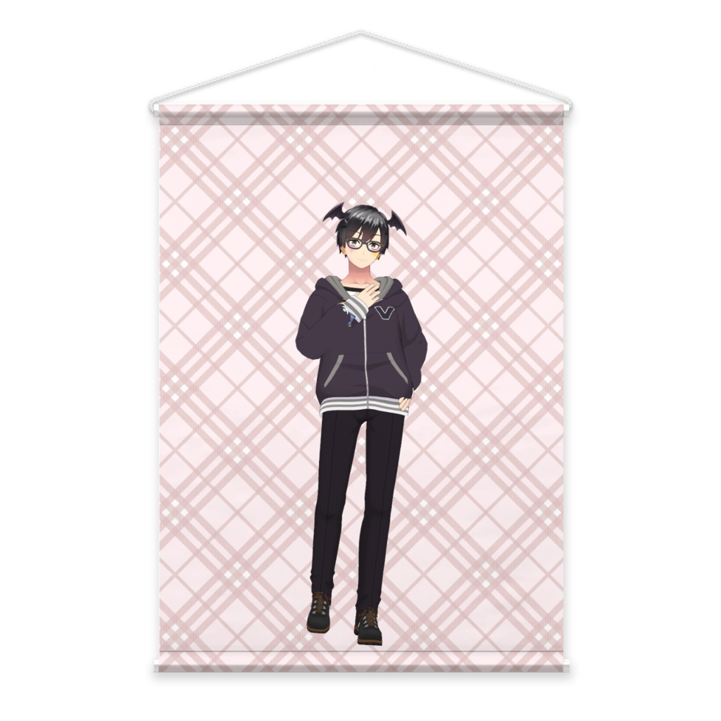 【未整形女児にぽちゃま】02月記念日-タペストリー-G0535