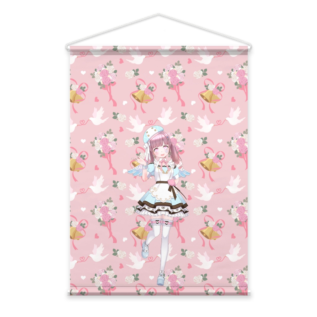 【愛咲 ゆわ】02月記念日-タペストリー-G0540