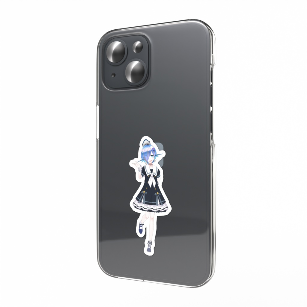 【鮫ノ澪サクラ】02月記念日-スマホステッカーG0559