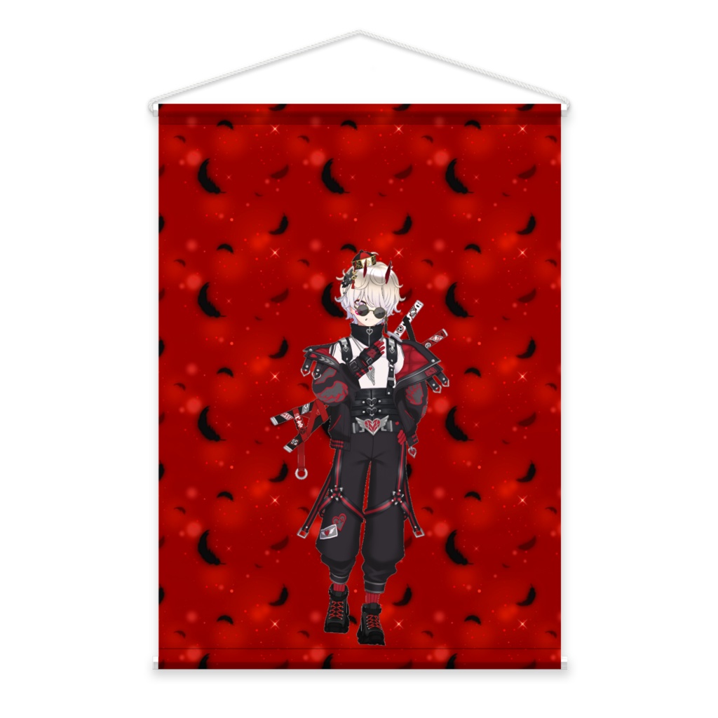 【ゆっぴ】02月記念日-タペストリー-G0564