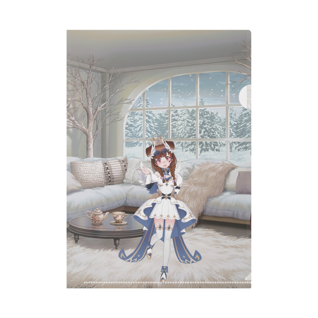 【おもち】02月記念日-クリアファイル-G0565