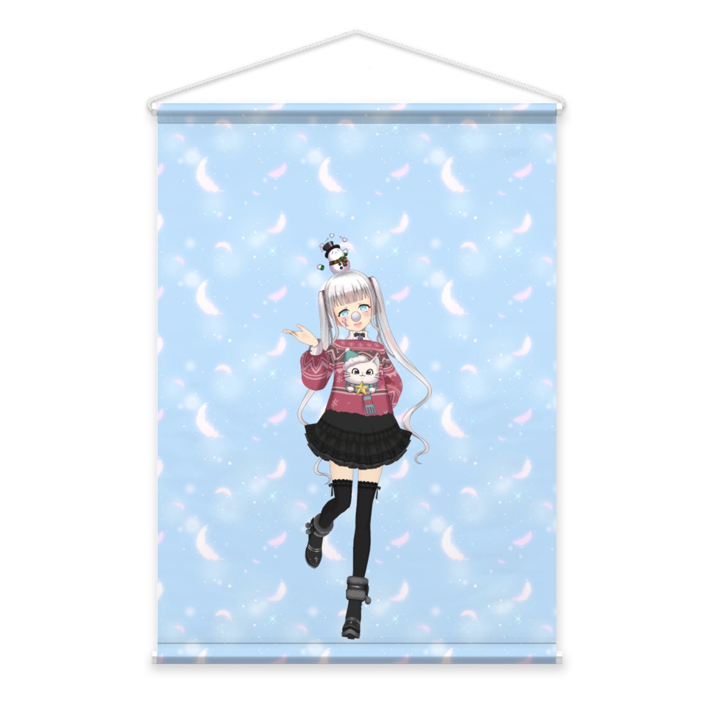 【とりま】02月記念日-タペストリー-G0572