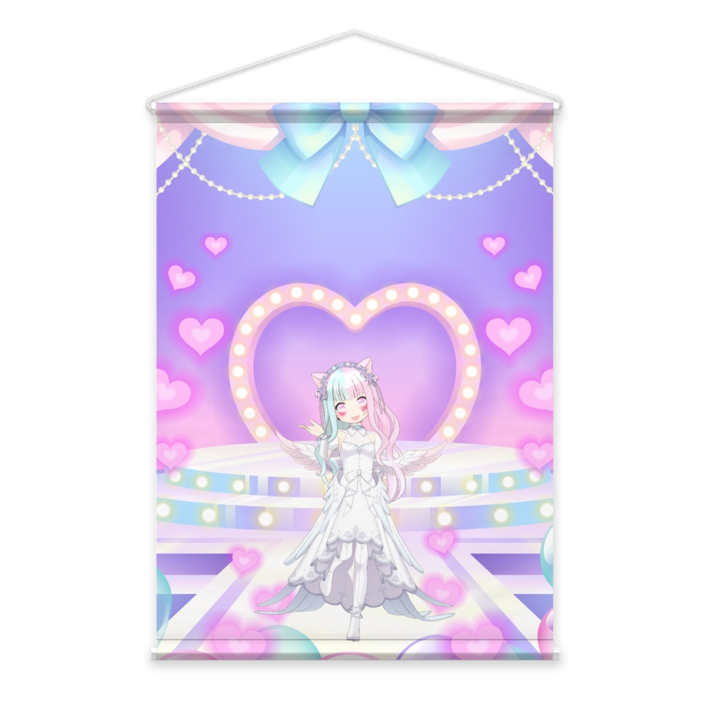 【音夢にゃるん】02月記念日-タペストリー-G0570