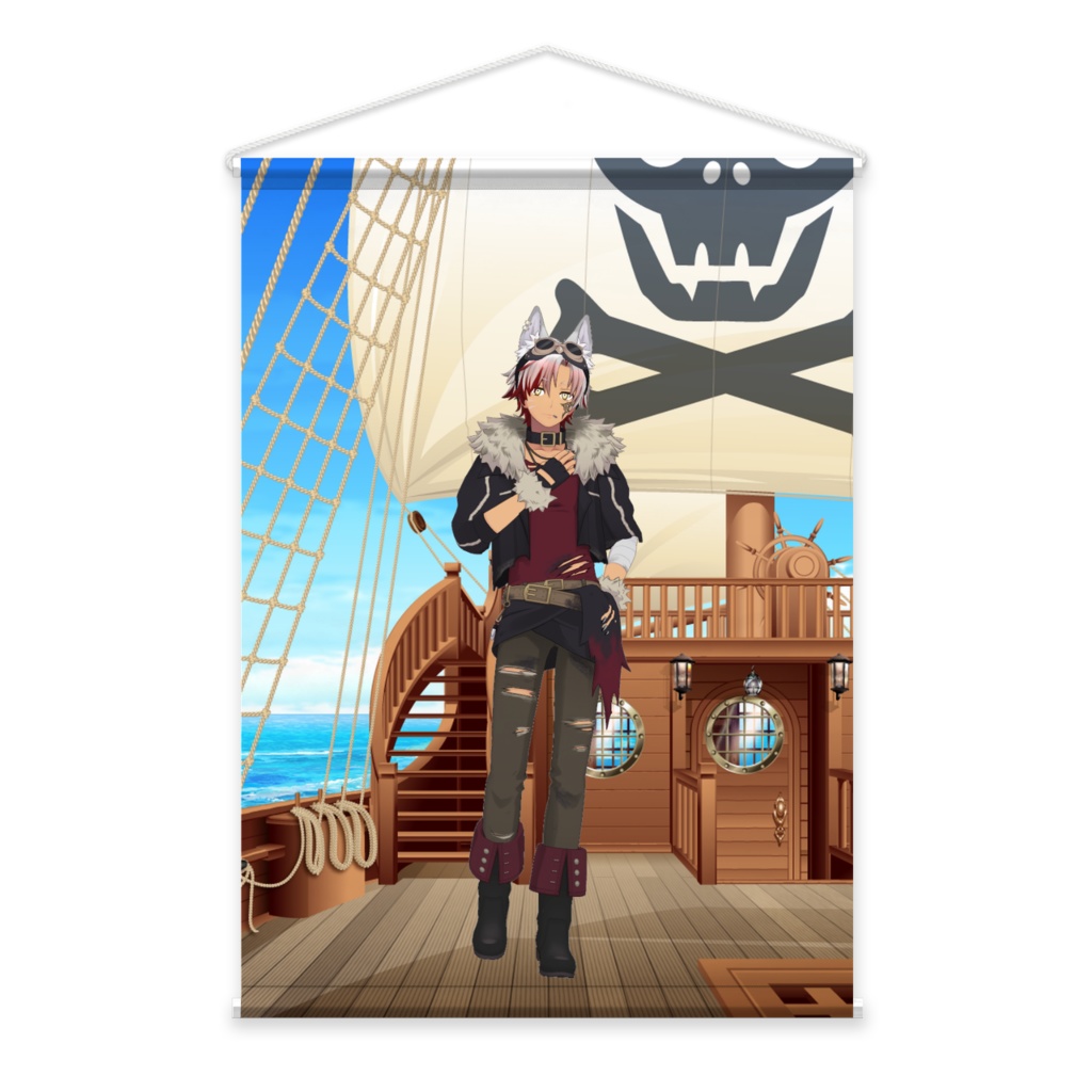 【CREW】02月記念日-タペストリー-G0582