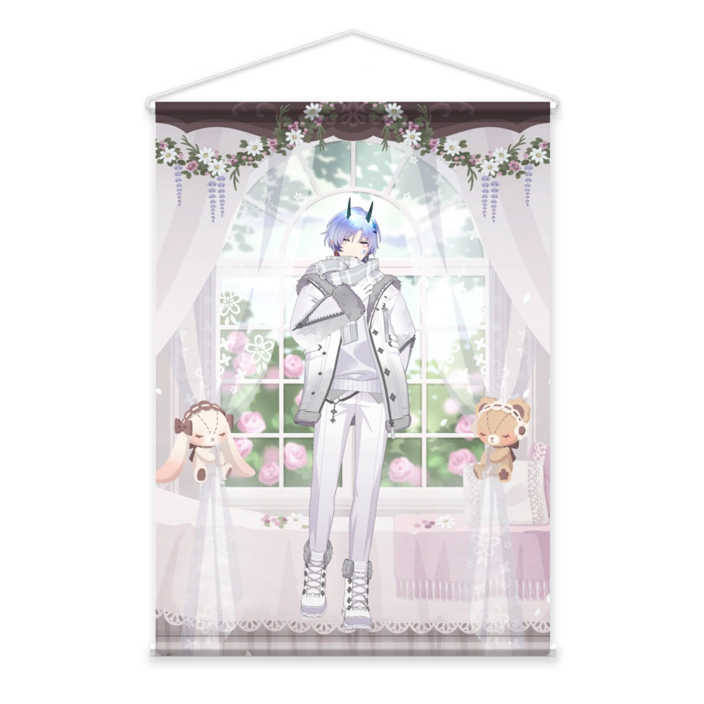 【夜明 葵】02月記念日-タペストリー-G0584