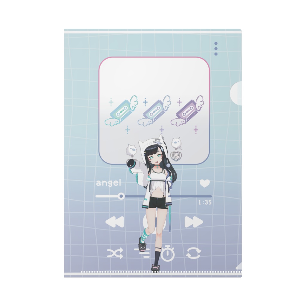【みずかみ あまね】02月記念日-クリアファイル-G0588