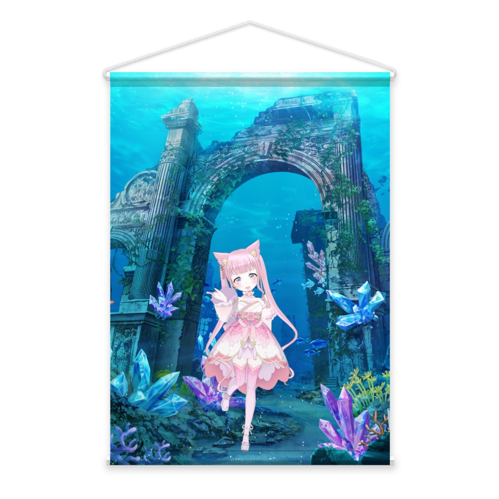 【まんまるまるみ】02月記念日-タペストリー-G0602