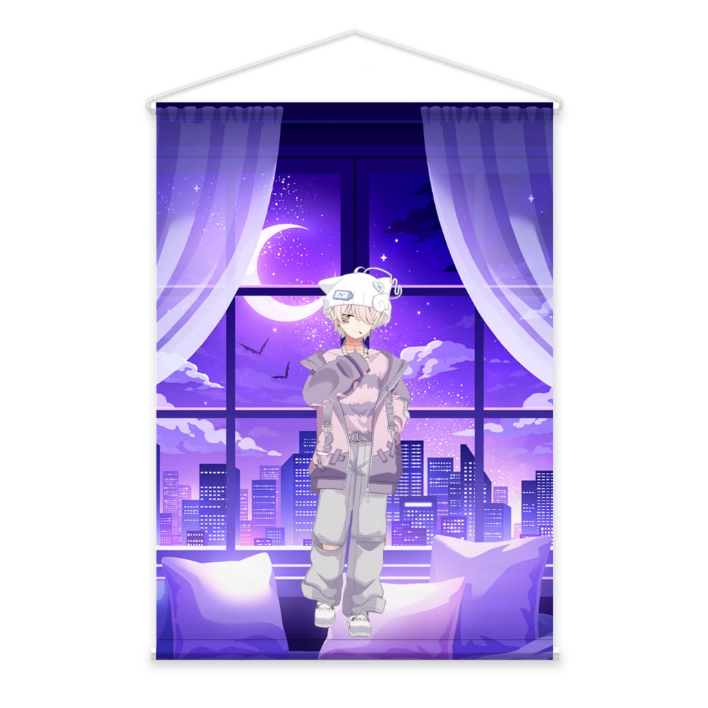 【ますき。】02月記念日-タペストリー-G0614