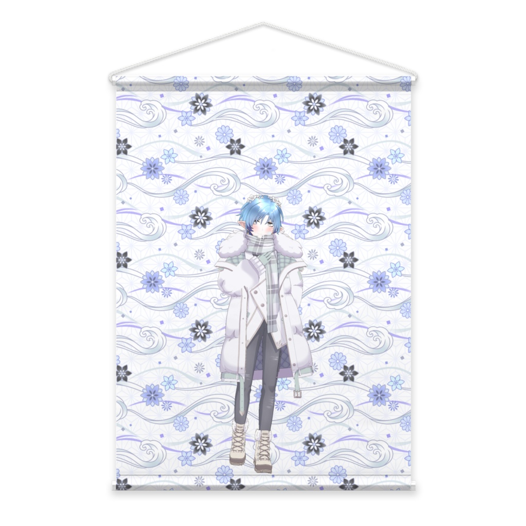 【朔音  たあ】02月記念日-タペストリー-G0615