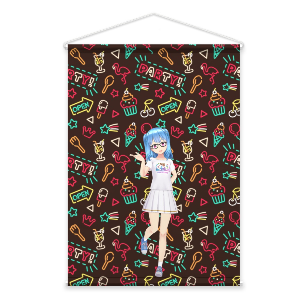 【あっちゃん誕生日43】02月記念日-タペストリー-G0617