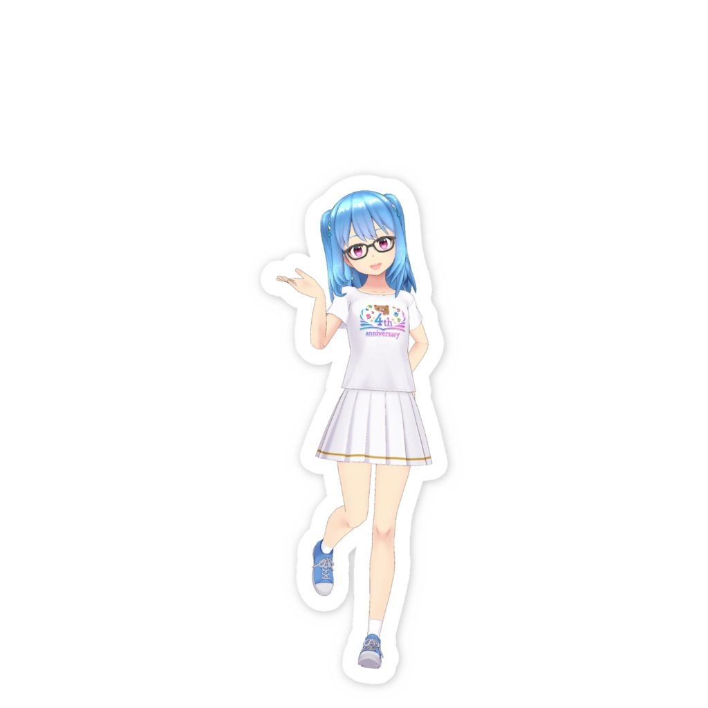 【あっちゃん誕生日43】02月記念日-スマホステッカーG0617