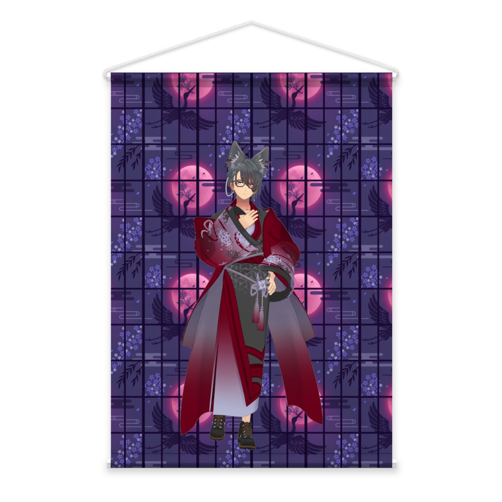 【にとろ】02月記念日-タペストリー-G0623