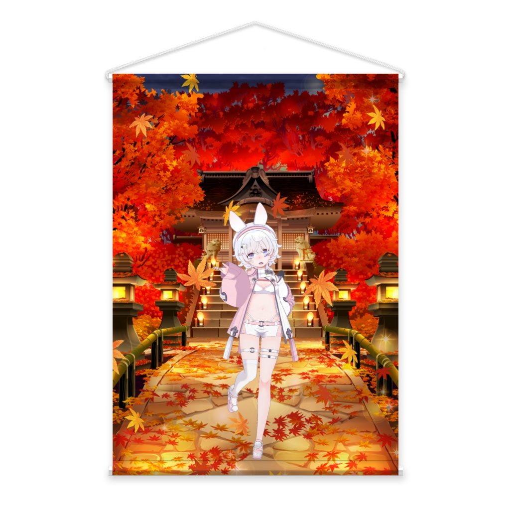 【七熊ななし】02月記念日-タペストリー-G0645