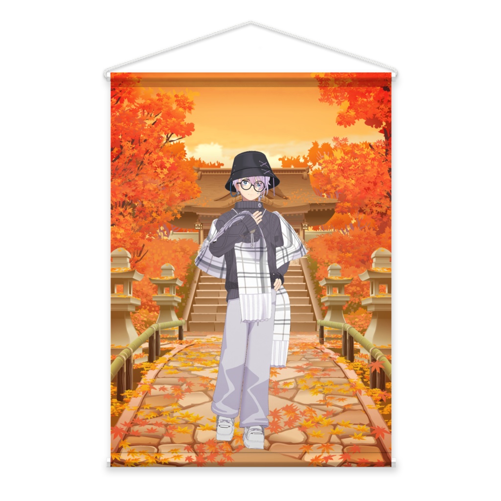 【パムパム】02月記念日-タペストリー-G0682