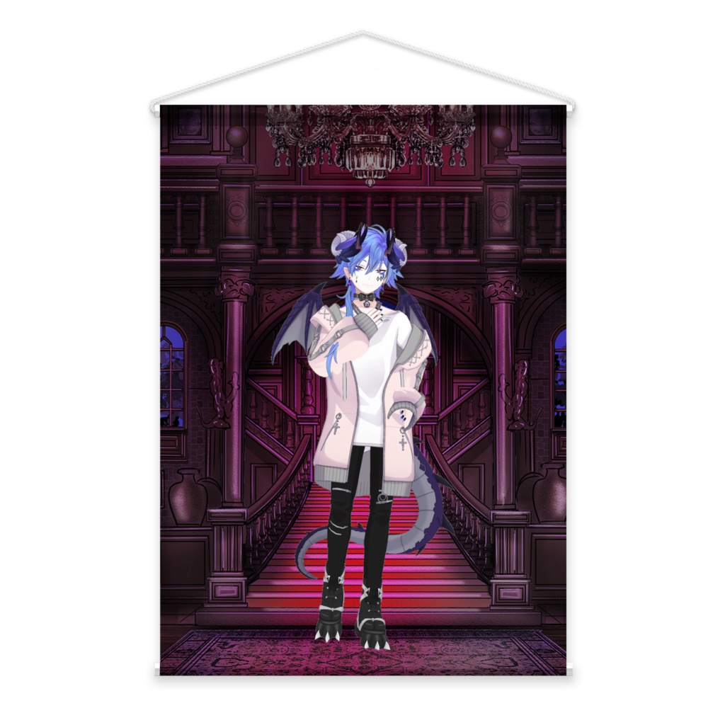 【ろ迦。】02月記念日-タペストリー-G0686