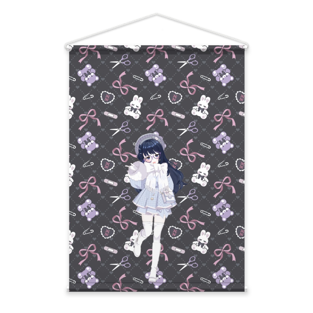 【あおてゃ】02月記念日-タペストリー-G0693