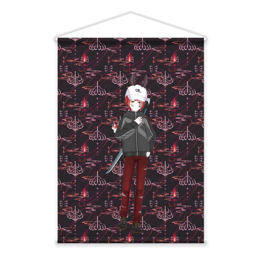 【RedMoonYT】02月記念日-タペストリー-G0745