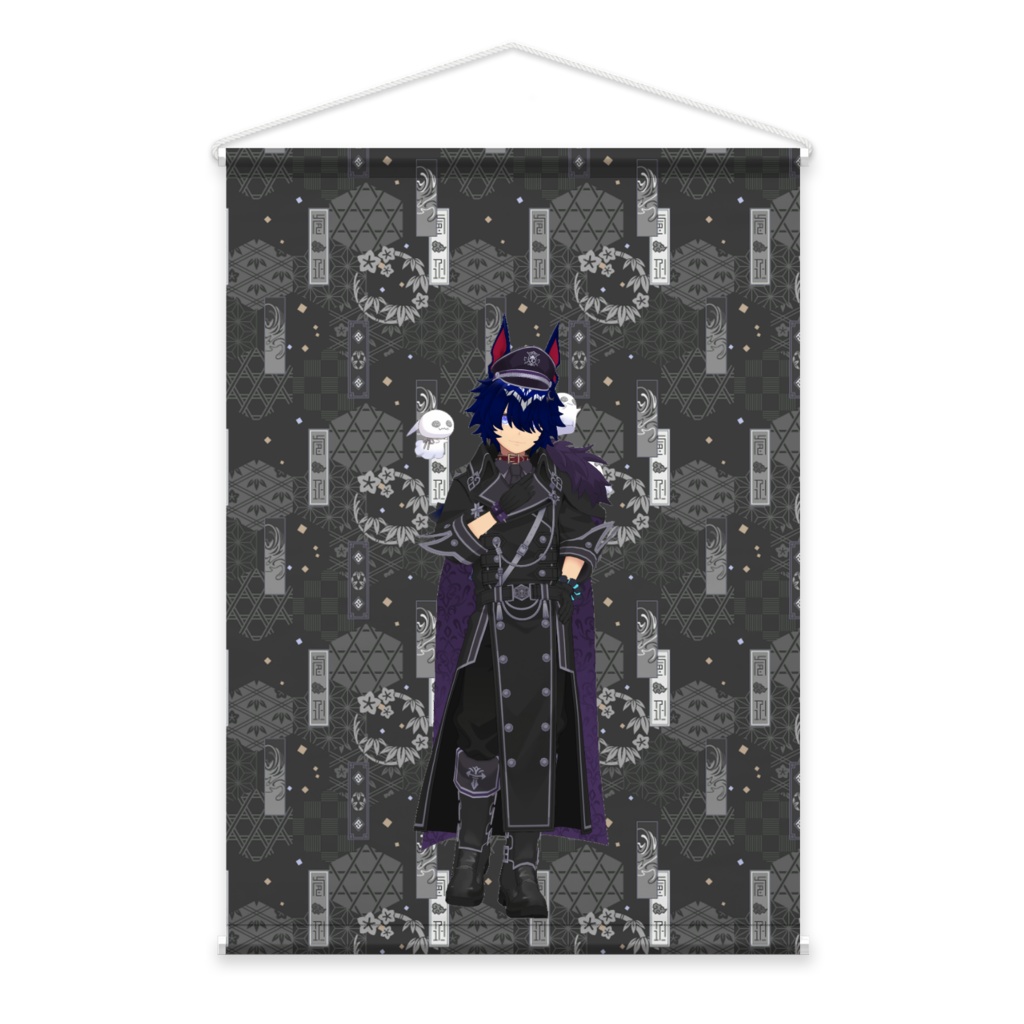 【悪の組織ヒロブラック】02月記念日-タペストリー-G0759