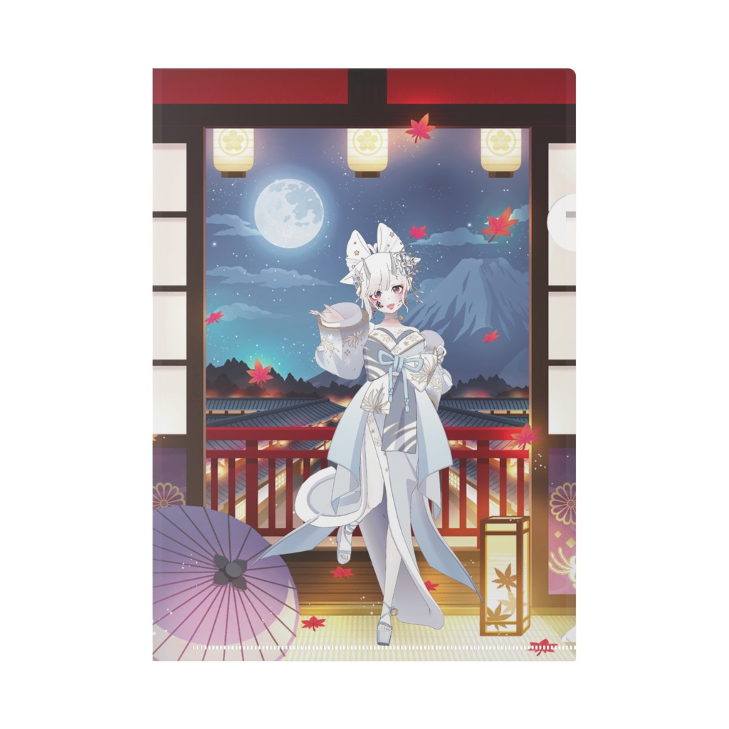 【猫屋敷 白玖】02月記念日-クリアファイル-G0766