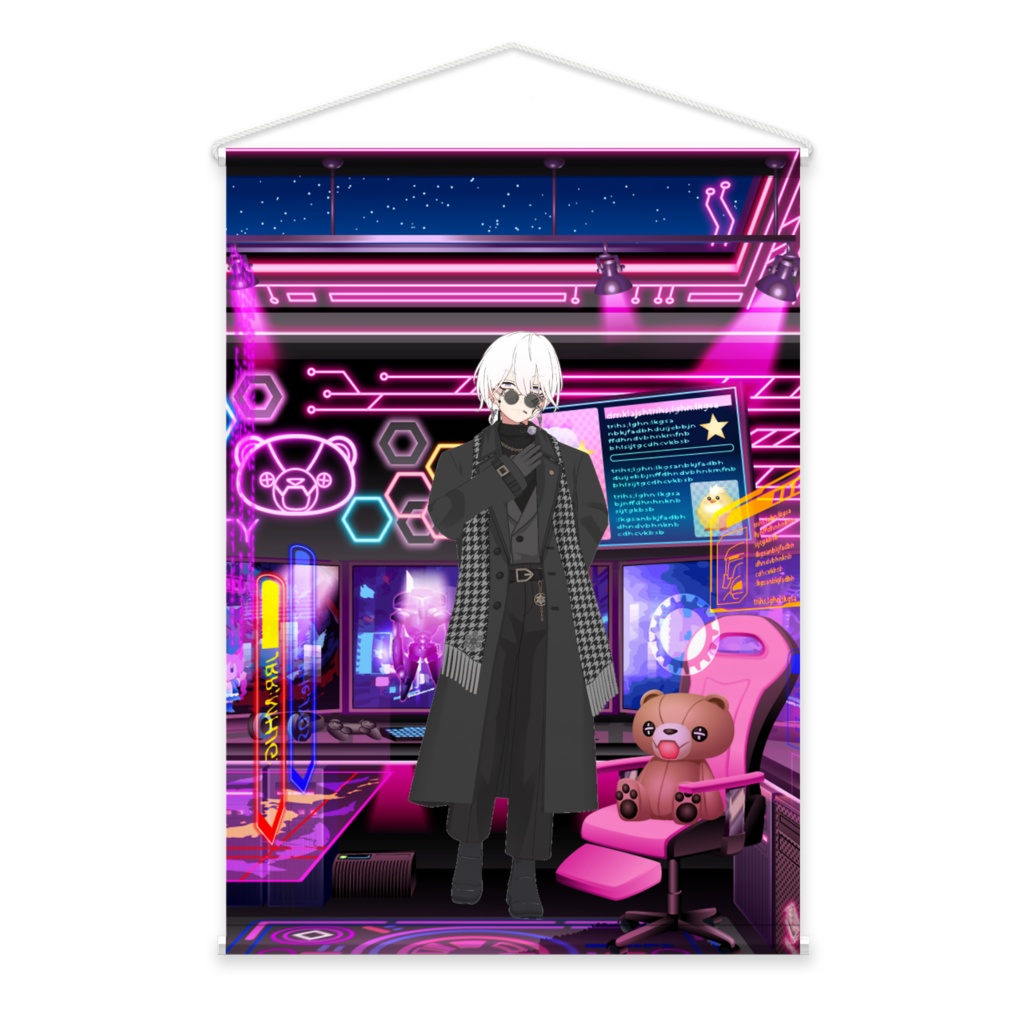 【時雨 ゆき】02月記念日-タペストリー-G0801