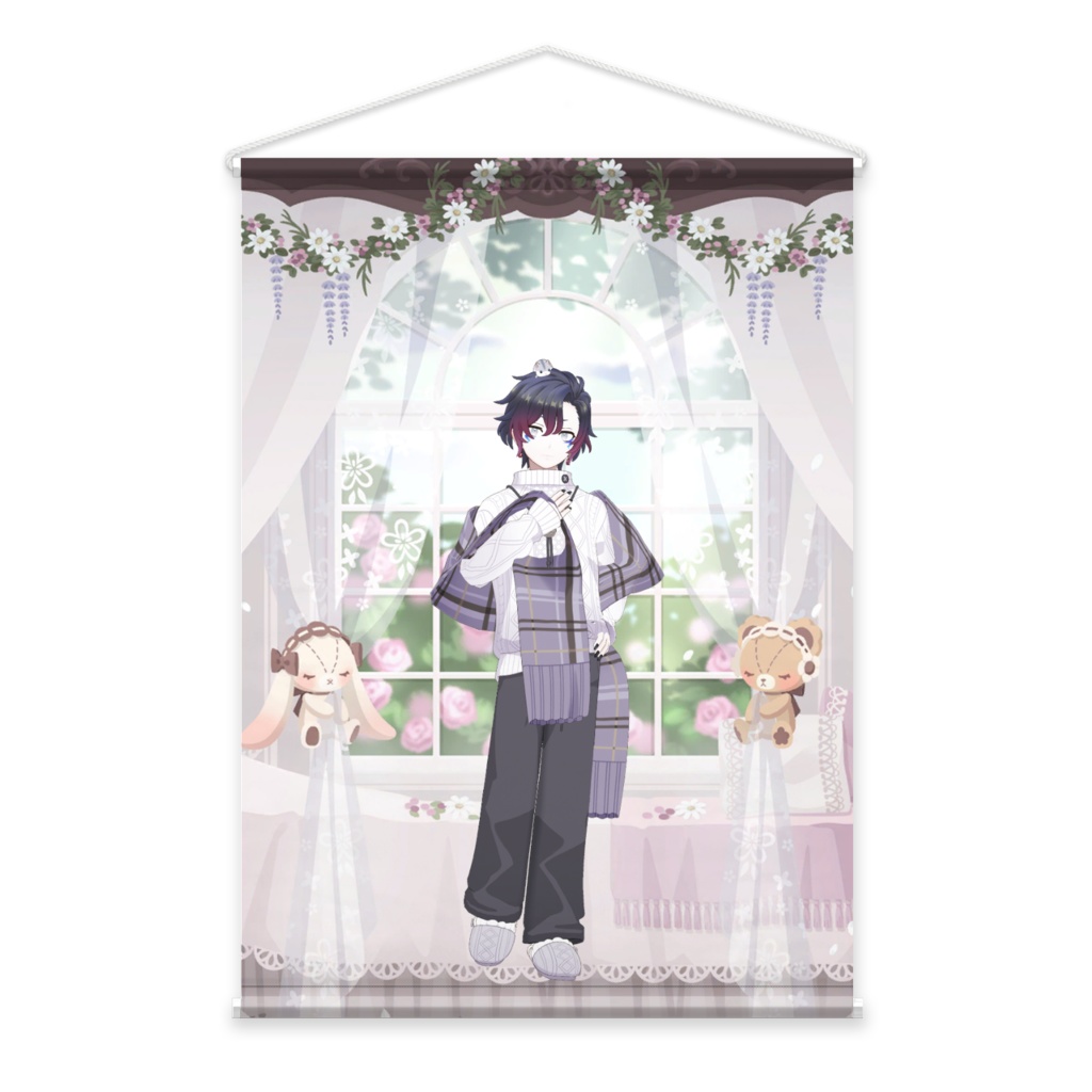 【ひろさと（ピカピ）】02月記念日-タペストリー-G0802