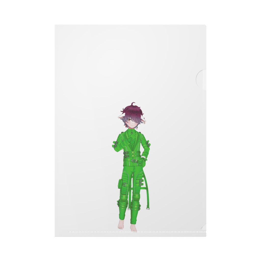 【ぶりゃ】02月記念日-クリアファイル-G0808