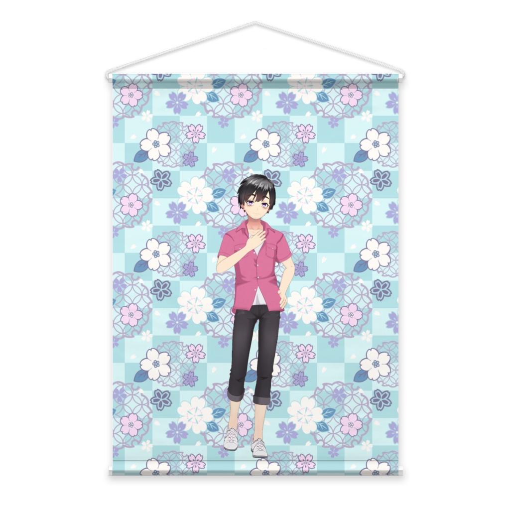 【鬼凛】02月記念日-タペストリー-G0819