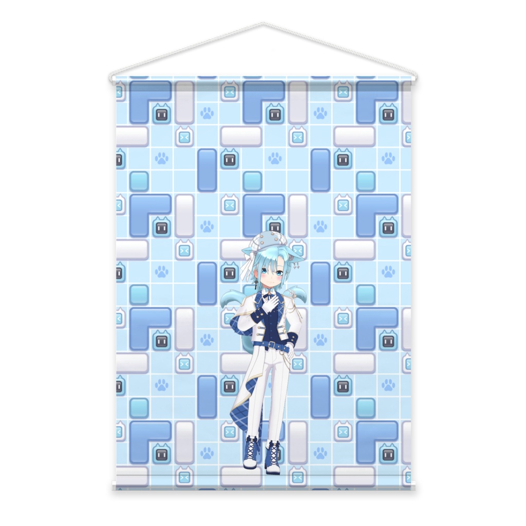 【ねおん@STPR目標】02月記念日-タペストリー-G0840