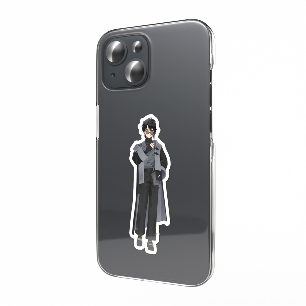 【藍零くまお】02月記念日-スマホステッカーG0918