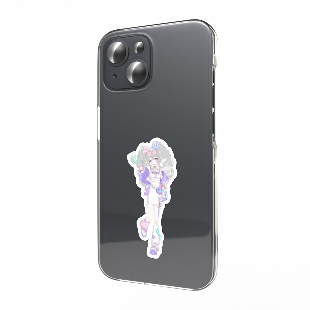 【おしらちゃん】02月記念日-スマホステッカーG0960