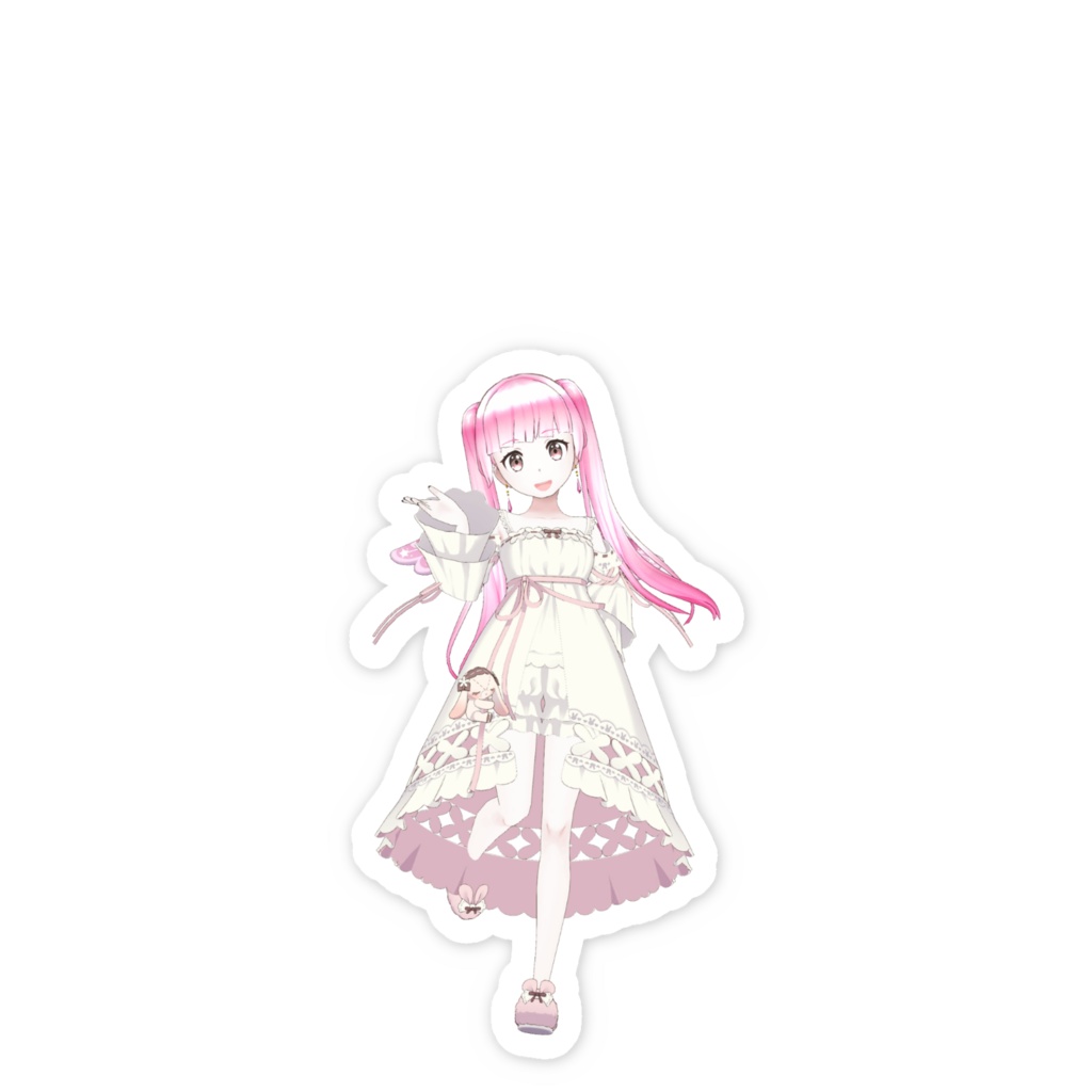 【煌月 煌桜】02月記念日-スマホステッカーG0967