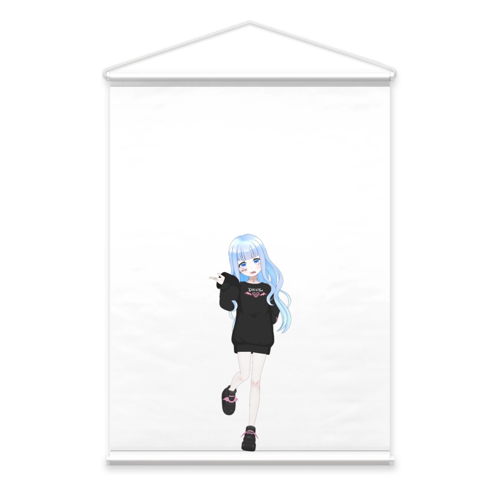 【夜蜜 すいか。】02月記念日-タペストリー-G0984