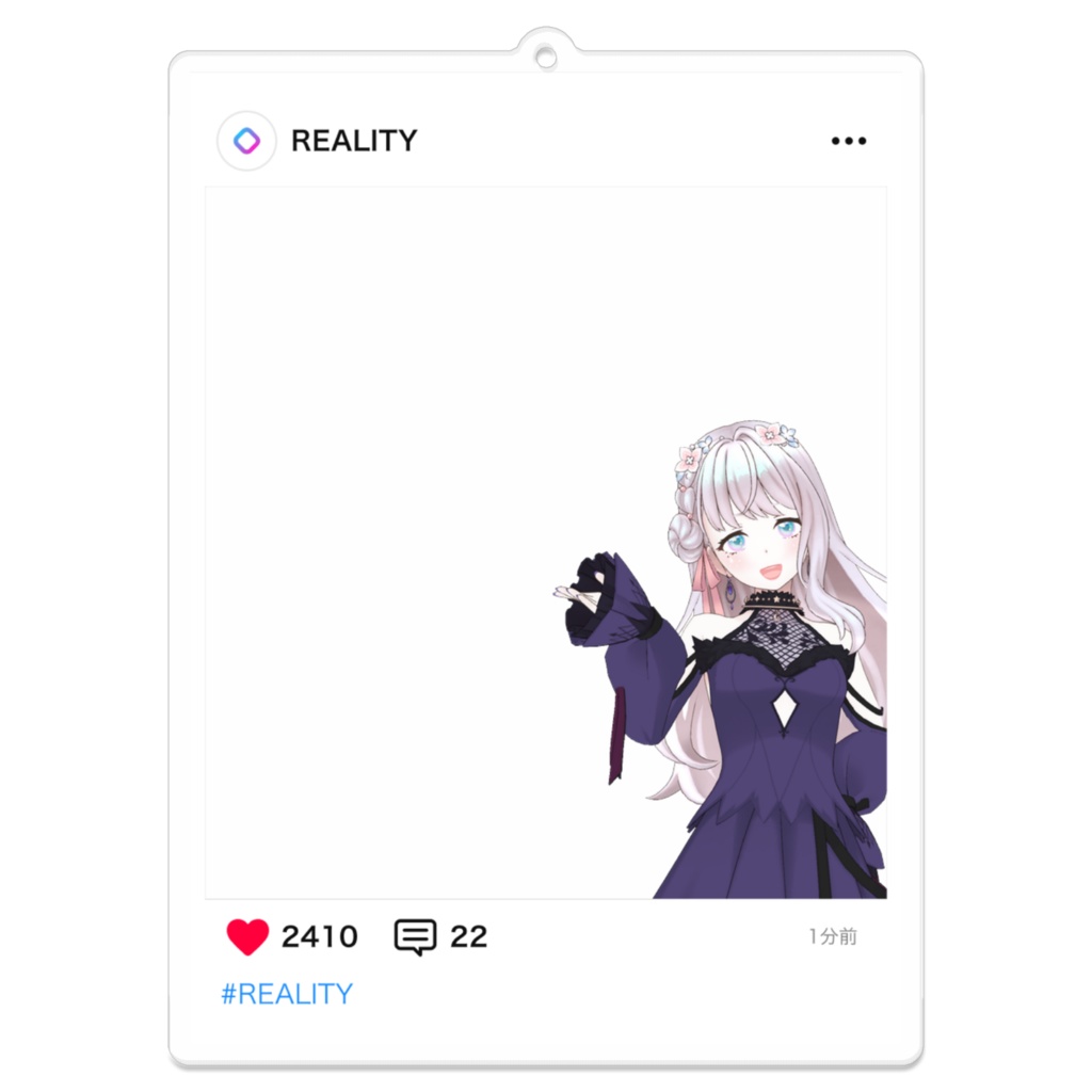 【雨月 遊兎】02月記念日-フィード風アクキーG1020