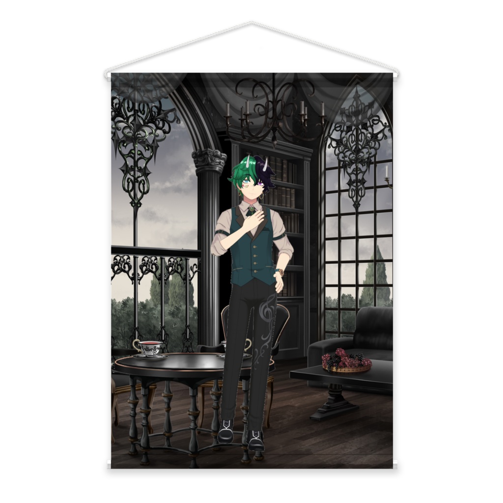 【睡間】02月記念日-タペストリー-G1089