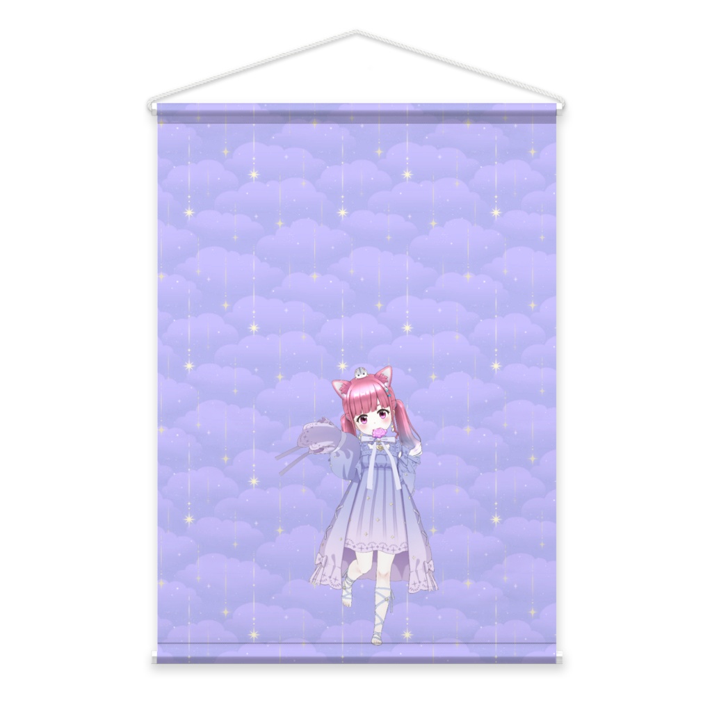 【夢夢ぶいかつ!!】02月記念日-タペストリー-G1131