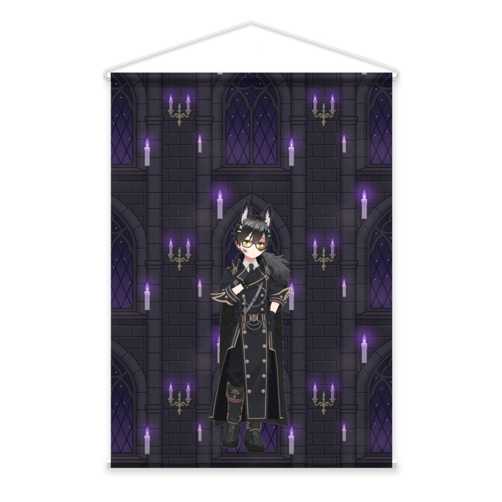 【雪兎(ユキト)】02月記念日-タペストリー-G0739