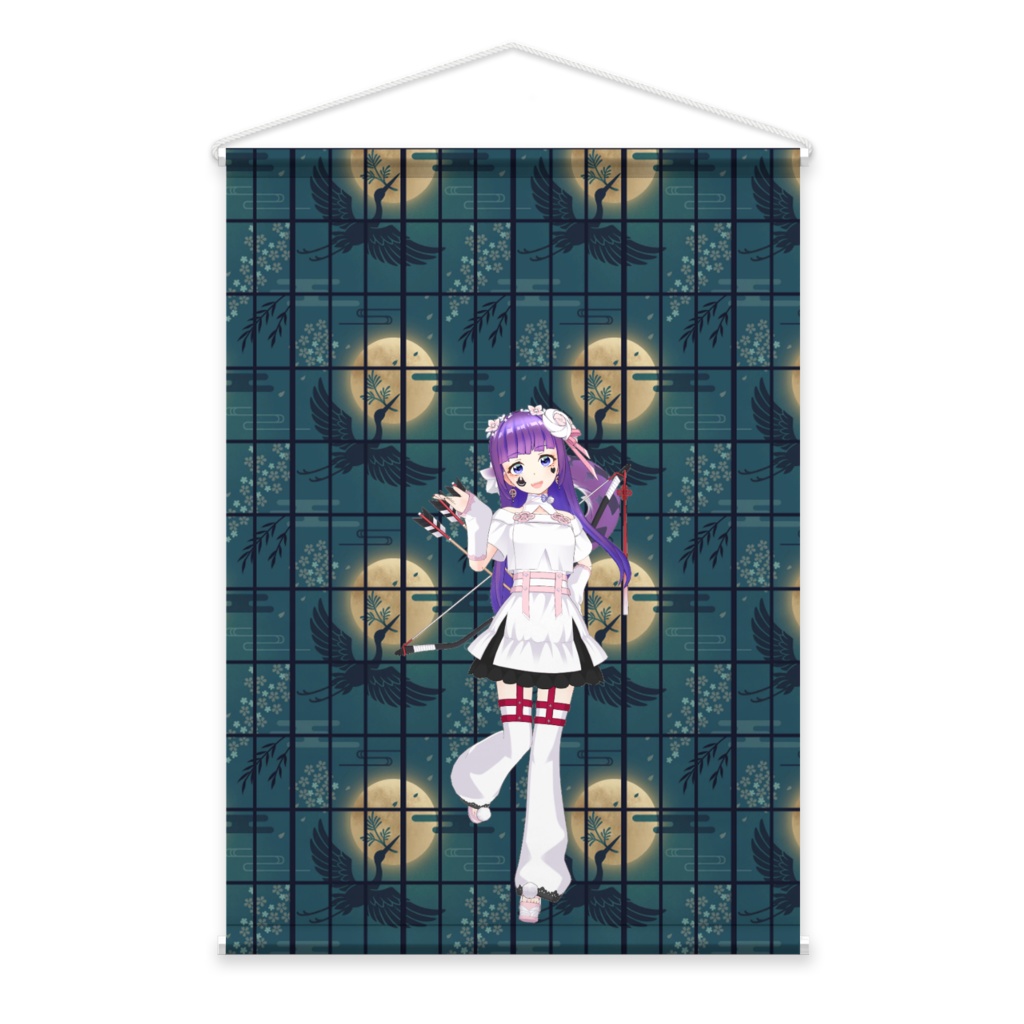 【滝紅ゆな】02月記念日-タペストリー-G0753