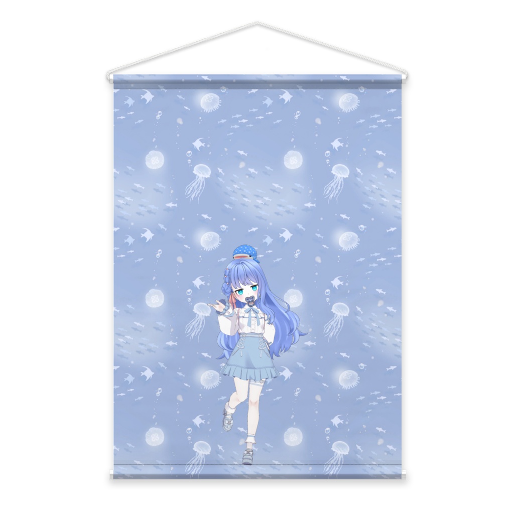 【あまの そまる໒꒱】02月記念日-タペストリー-G0760