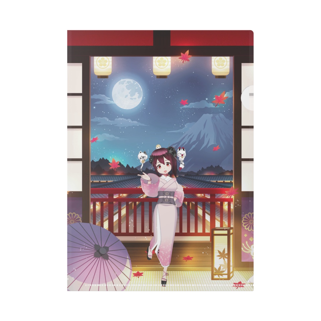 【蘭花】02月記念日-クリアファイル-G0795