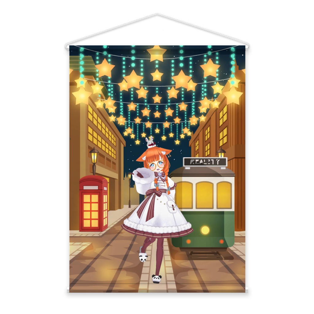 【ちっぴ】02月記念日-タペストリー-G0875