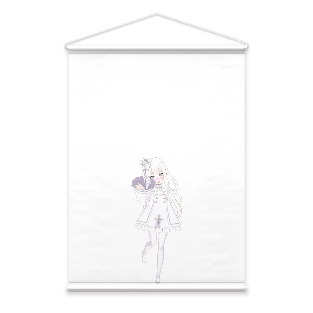 【桃葉ルル】02月記念日-タペストリー-G0904