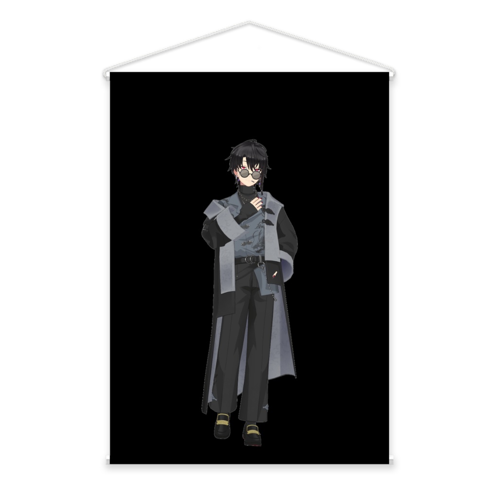 【藍零くまお】02月記念日-タペストリー-G0918