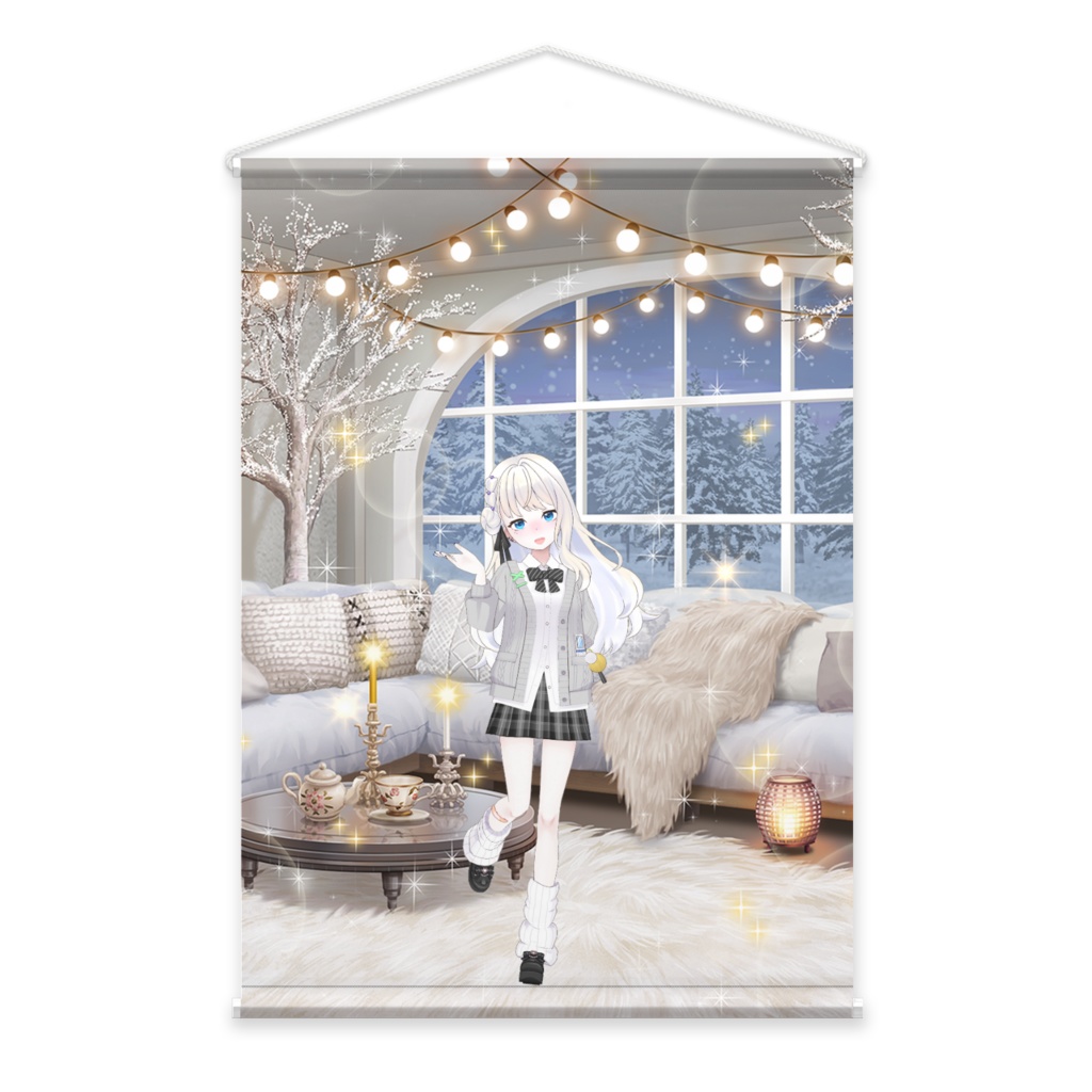 【べあ】02月記念日-タペストリー-G0974