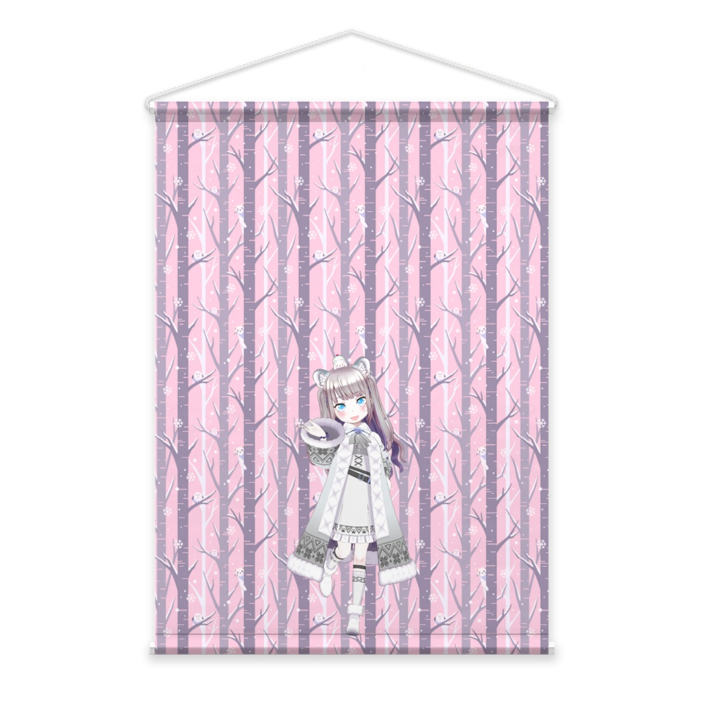 【レウ】02月記念日-タペストリー-G0980