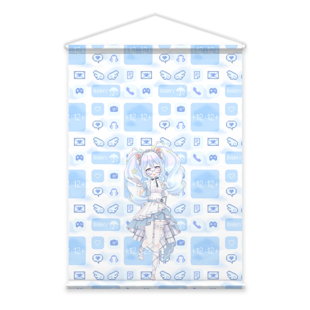 【こはたろっ】02月記念日-タペストリー-G1036