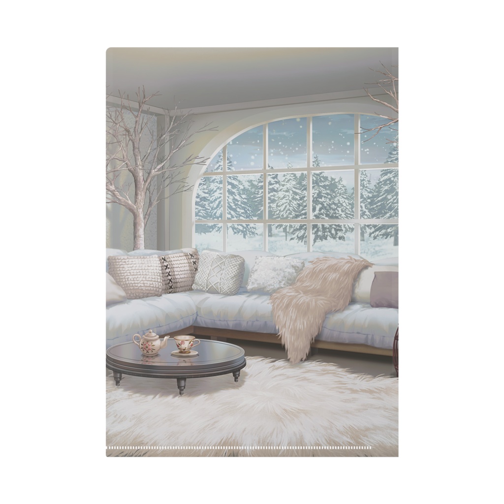 【雪華 菜愛】02月記念日-クリアファイル-G1026