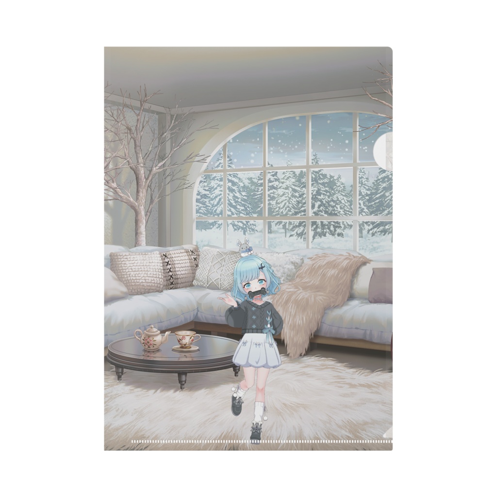 【雪華 菜愛】02月記念日-クリアファイル-G1026