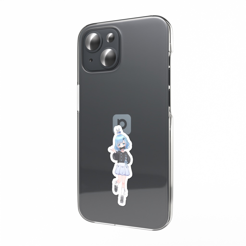 【雪華 菜愛】02月記念日-スマホステッカーG1026